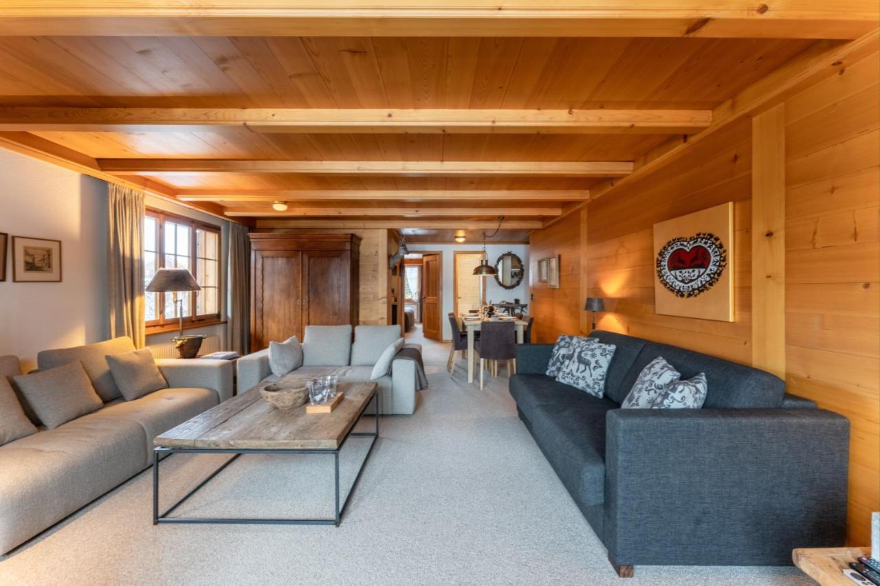 Cozy Place In Gstaad Center Экстерьер фото
