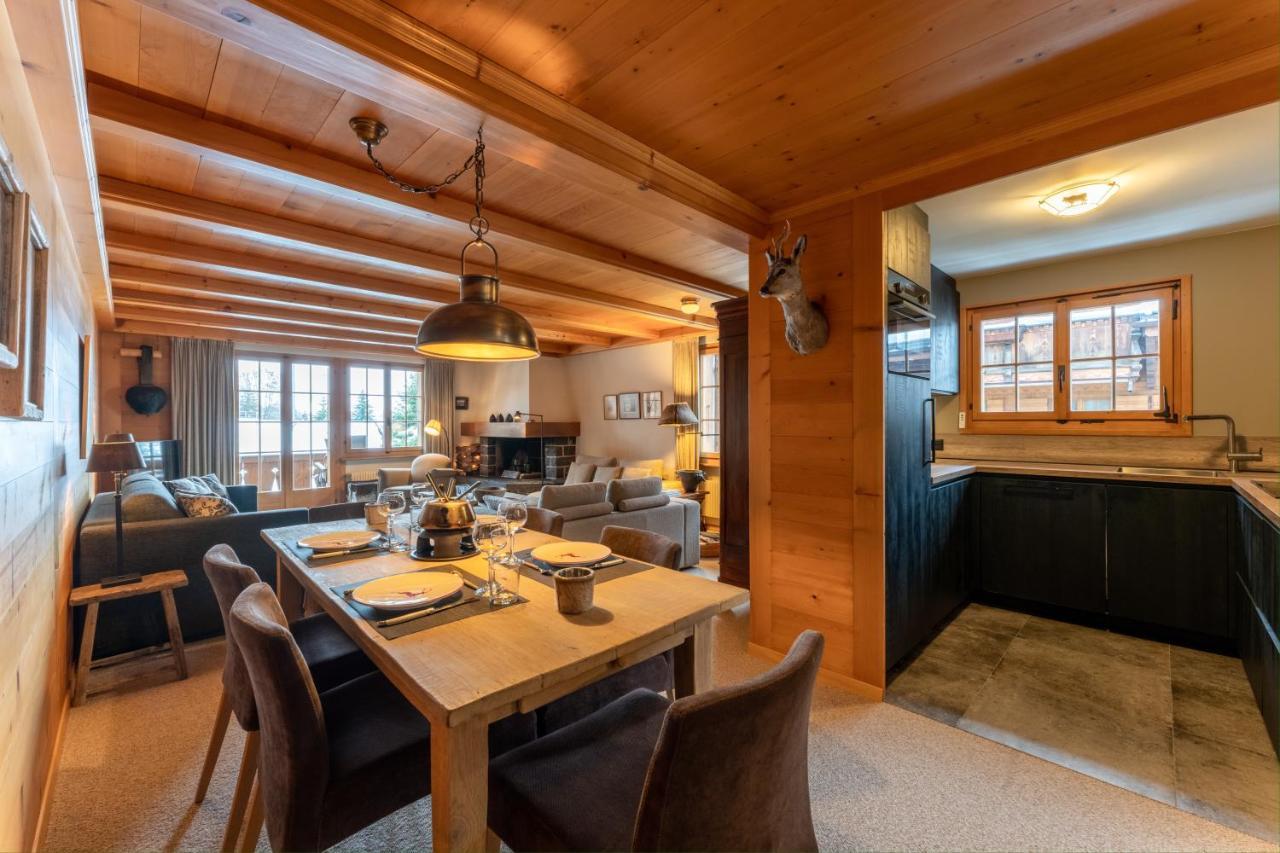 Cozy Place In Gstaad Center Экстерьер фото